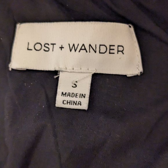 Lost + Wander - Black and Multi-Color Paisley Maxi Dress - Picture 3 of 8